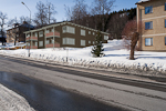 Byggnaden sedd från Fritzhemsgatan